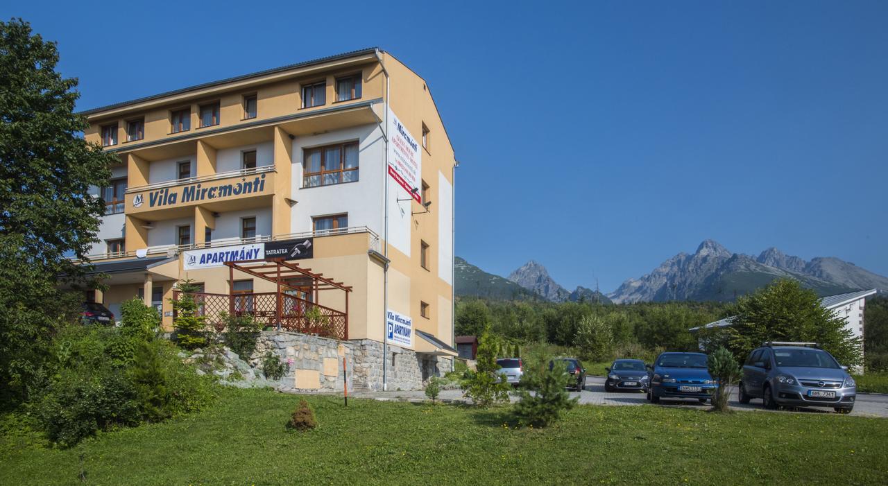 Miramonti Apartmany Vysoké Tatry Exterior foto