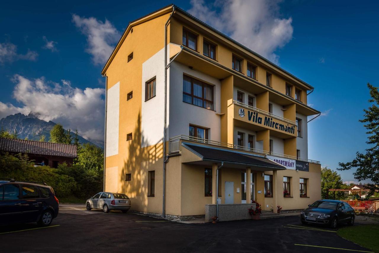Miramonti Apartmany Vysoké Tatry Exterior foto